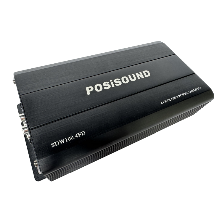High Resolution Sound Quality Compact Design Efficient Cooling Efficiency Optimization of Automotive Power Amplifier Equipment