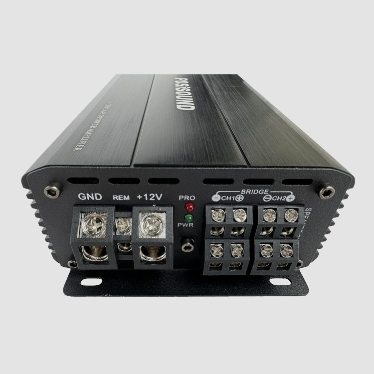 High Resolution Sound Quality Compact Design Efficient Cooling Efficiency Optimization of Automotive Power Amplifier Equipment