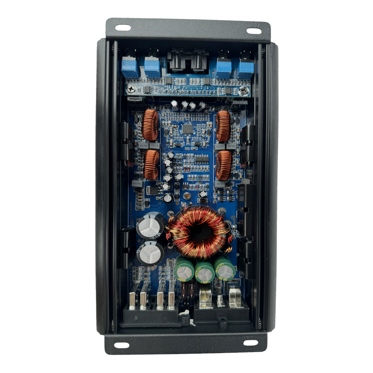 High Resolution Sound Quality Compact Design Efficient Cooling Efficiency Optimization of Automotive Power Amplifier Equipment