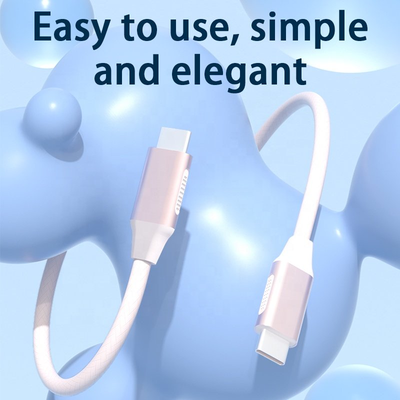 Type C Charge cable with Type-c To USB-C USB 3.2 GEN2 100w 5A 20Gbps mobile phone accessories fast charging Sync Data PD