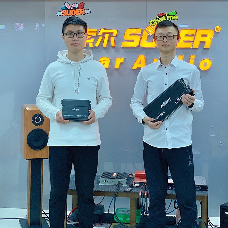 Suoer CL1500.1D-H Class D Monoblock Channel 4500 Watts Max 1500w/2000w/3000w/4000w5000w Power Car Amplifier