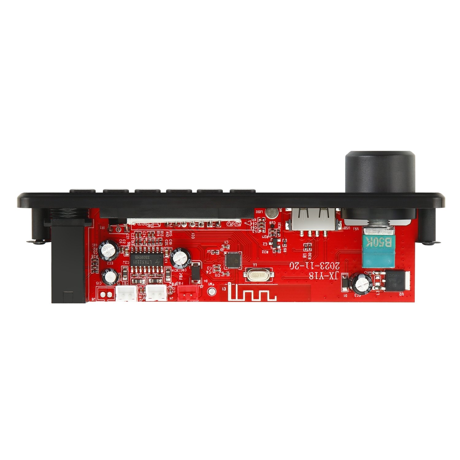 Bluetooth 5.0 MP3 WMA APE Decoder Board 50W Amplifier DC 12V DIY Music Player Speaker Car Audio FM USB Recording Handsfree Call