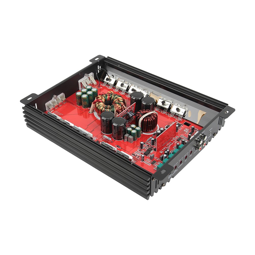 QMF GZ-46 High Quality 12V 1000W Class D Monoblock Car Amplifier Big Power Car Audio Powerful Amplifier