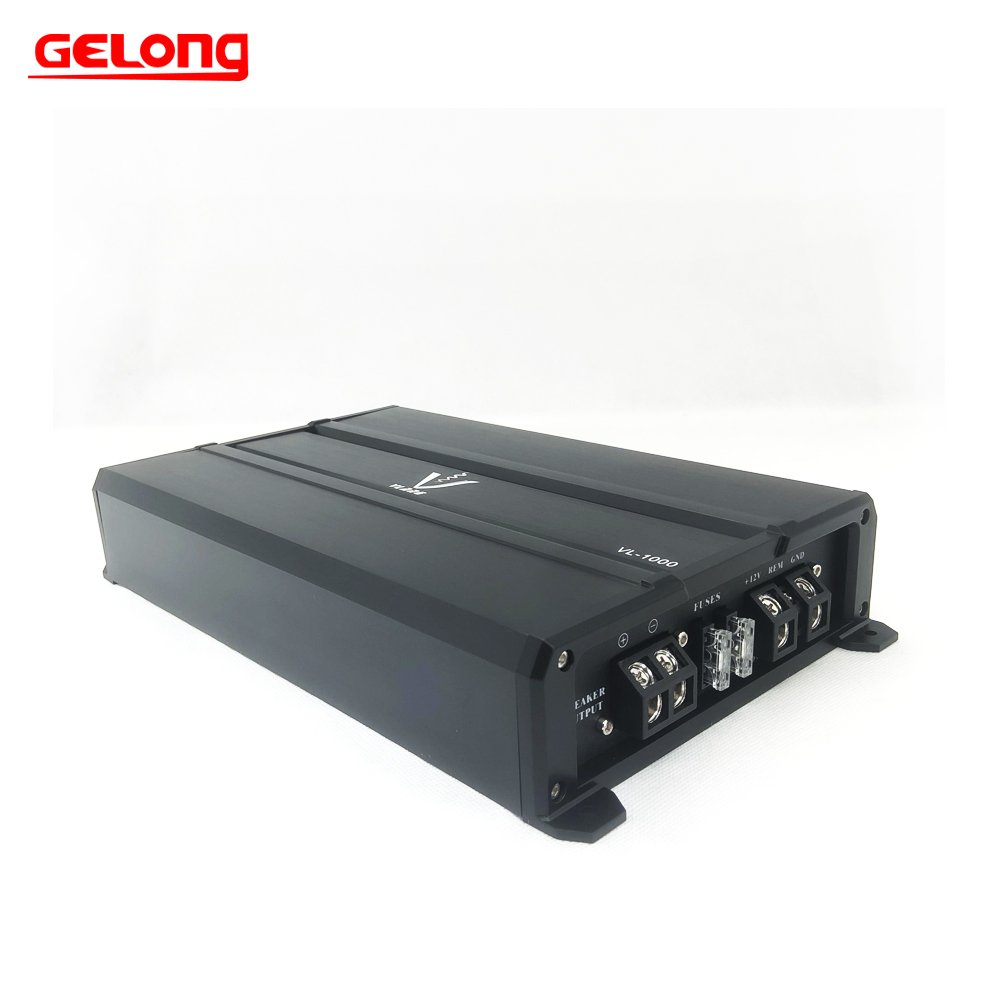 GELONG VL-1000.1 12V 1channel Class ab Car Amplifier 1000w Car Amplifier