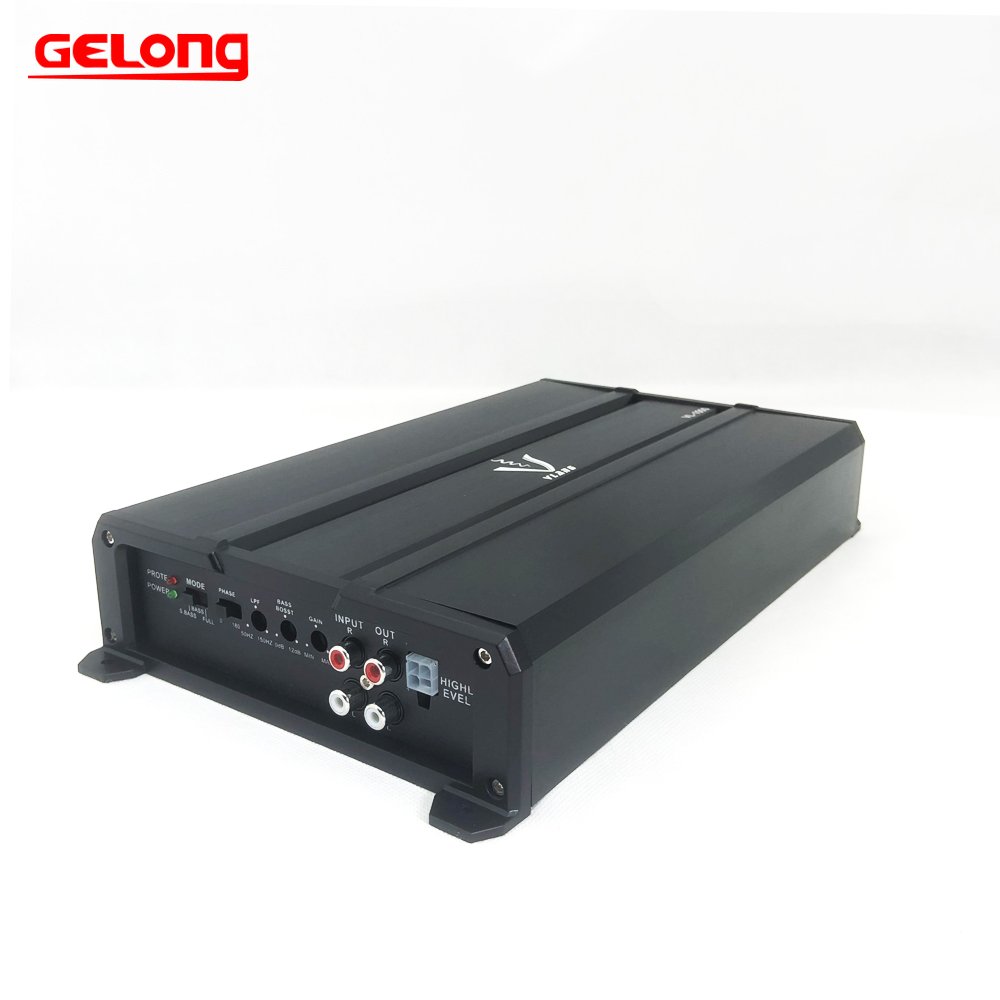 GELONG VL-1000.1 12V 1channel Class ab Car Amplifier 1000w Car Amplifier