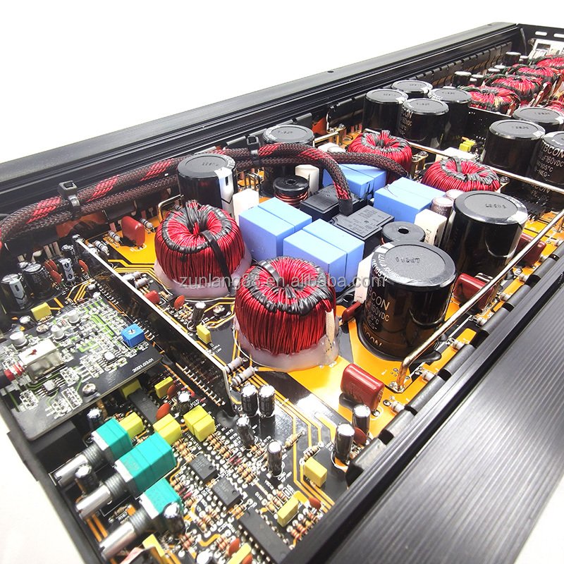 Factory Wholesale Korea Car Amplifier RMS 5500W 1 Ohm AMP Class D Mono Block Subwoofer Car Amplifier