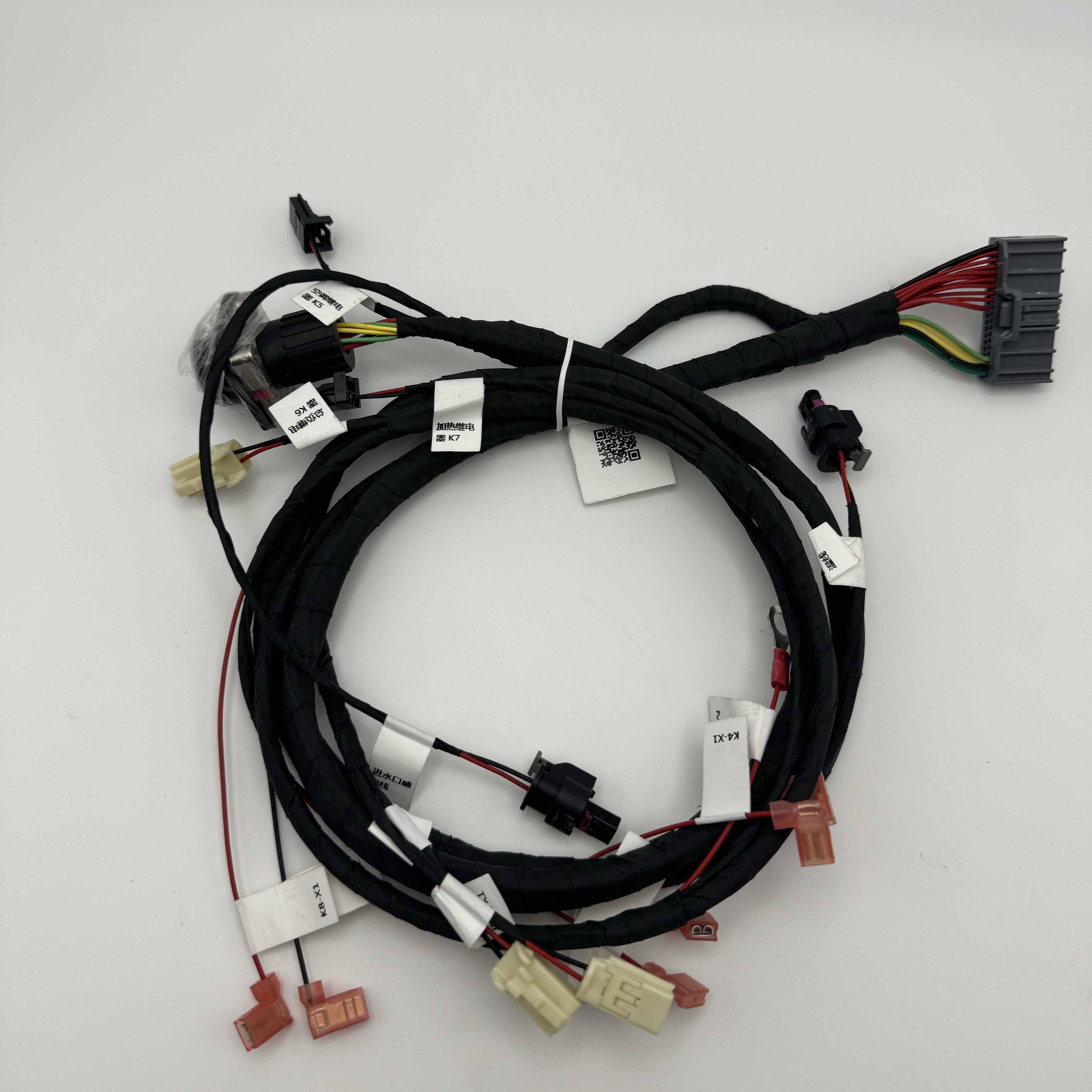 The new portable low-voltage wiring harness is suitable for automotive interior vehicles