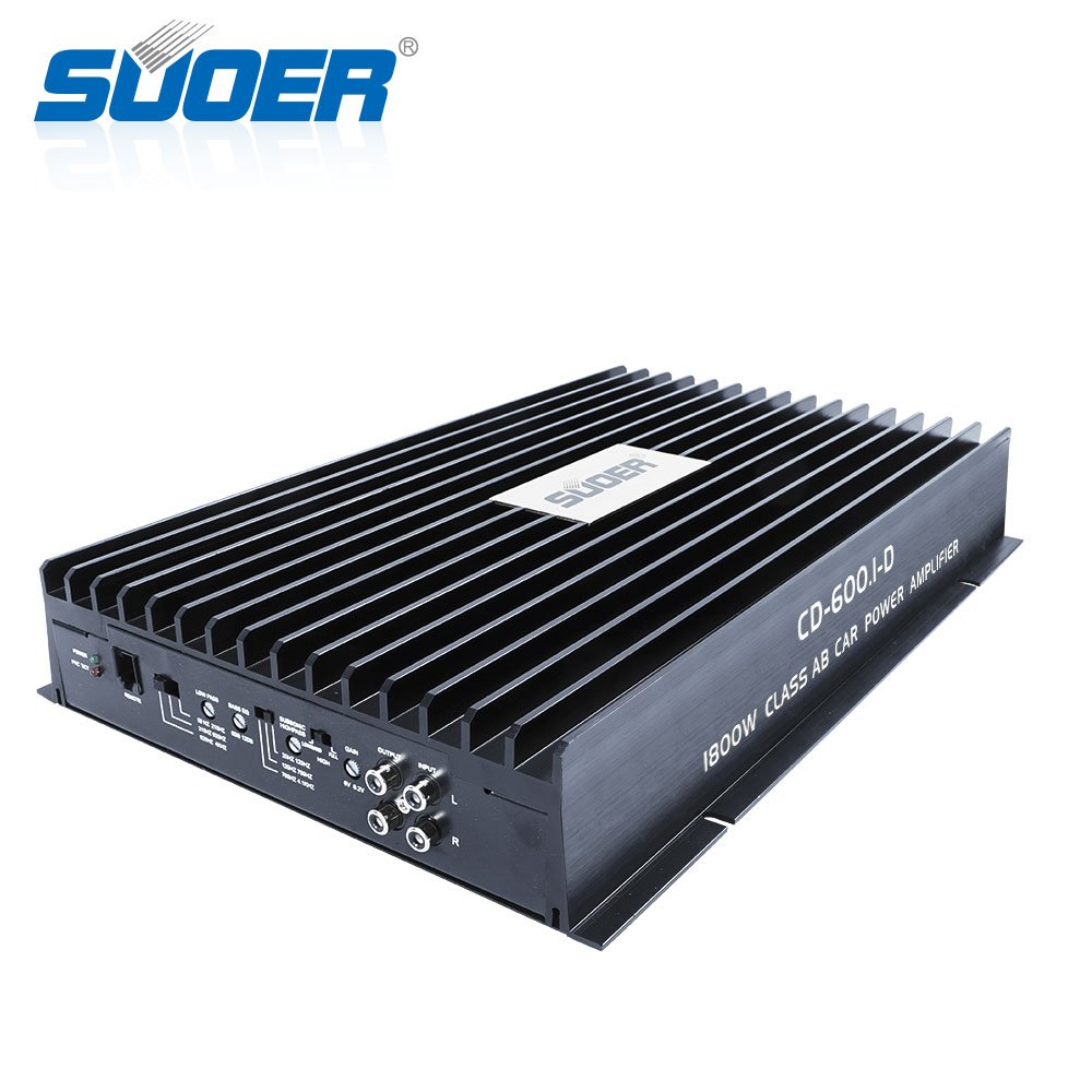 Suoer CD-600.1-D 12V 1800w Car Amplifier Final Sales