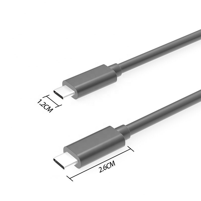 Custom USB 3.0 To type c Fast Charging Data Cable Pd 65w 5A 100w 3.1 3.2 Type-c charge Mobile Phone Android accessories Charger