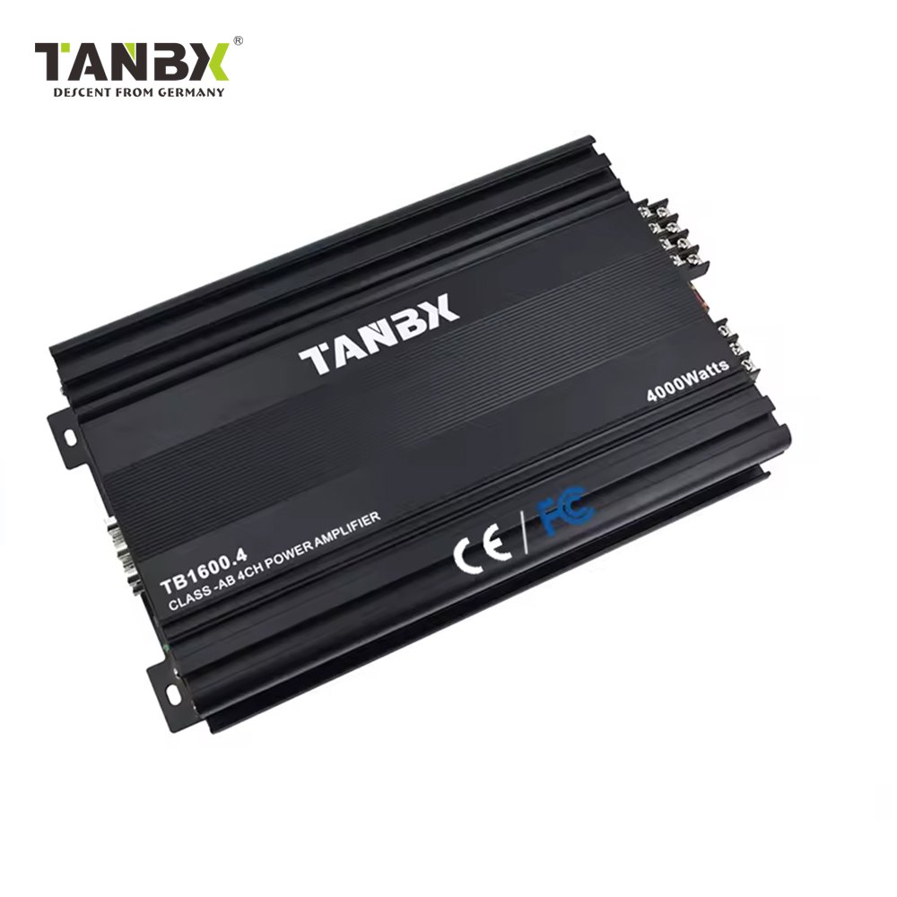 4 Channel Sound Digital Car Amplifier Professional Class AB Cheap Price(TB-1600.4)