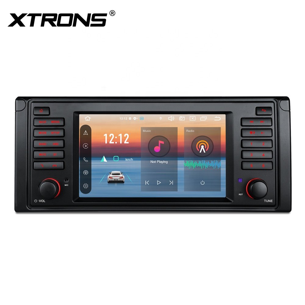 XTRONS 7" Android 14 8 Core Car Stereo System for BMW E39 M5 (1995-2003) Android Auto 4G LTE Car Radio Touch Screen