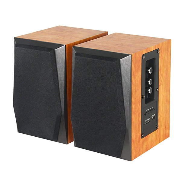 USB SD Wireless Studio Computer Mobile Phone Optical Powered Amplifier 50W 4 Inch Hi-fi Home Theatre System Bookshelf Speaker