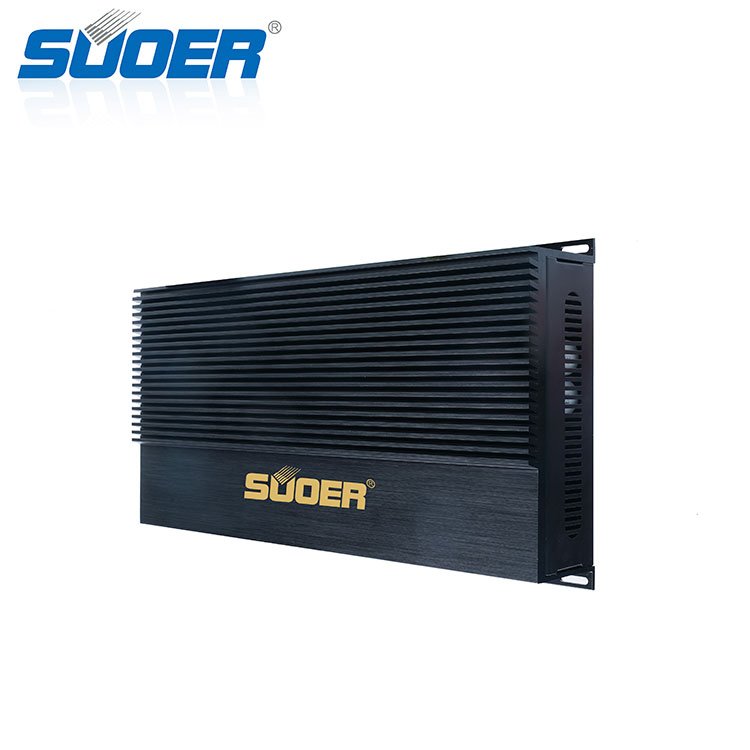 Suoer CR-4120 High Quality 4 Channel 1800w Max High-class Car Amplifiers 4*120 Watts