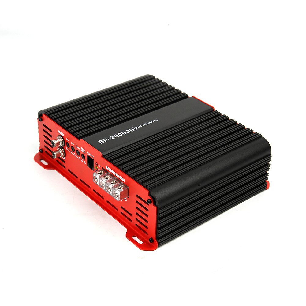 QMF BP-2000.1 Class D Monoblock Amplifier RMS 2000W 12V Car Power Amplifier Car Audio Amplifier