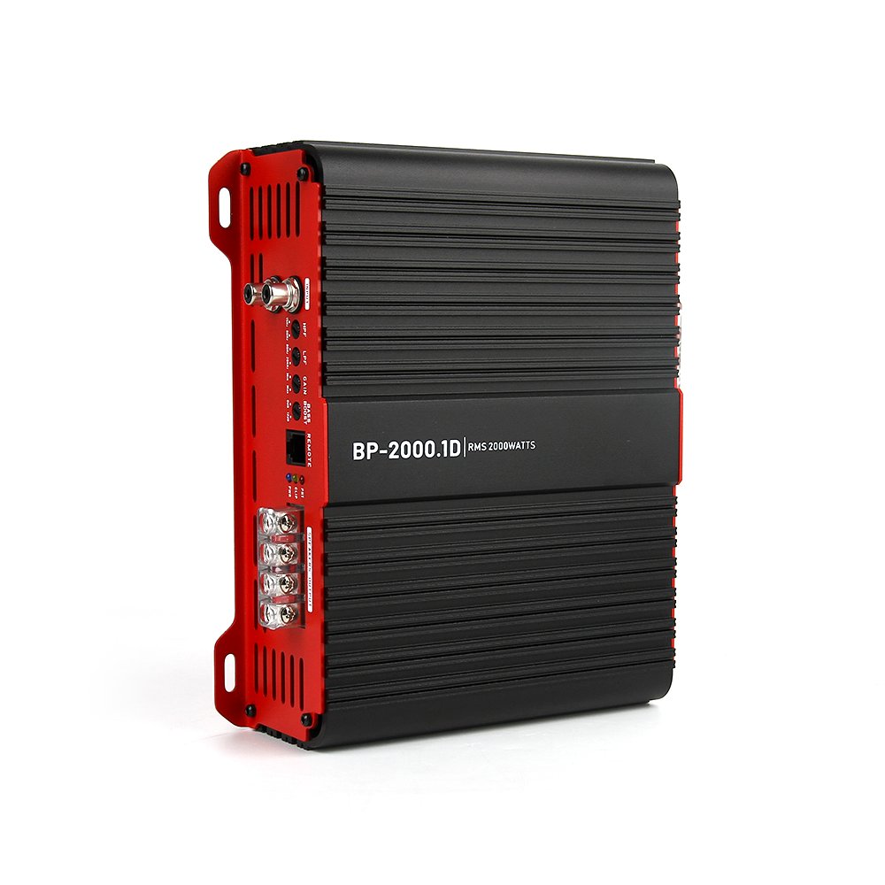 QMF BP-2000.1 Class D Monoblock Amplifier RMS 2000W 12V Car Power Amplifier Car Audio Amplifier