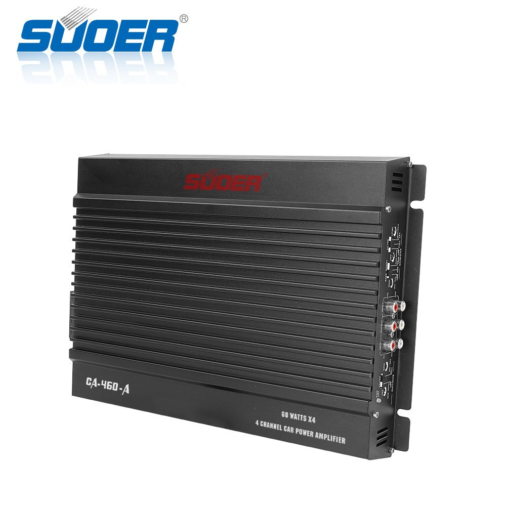 Suoer CA-460-A Oem Audio 4 Channel Amp Designer Amplifiers and Speakers Power Auto