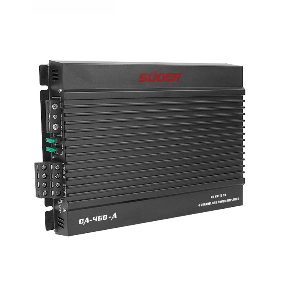 Suoer CA-460-A Oem Audio 4 Channel Amp Designer Amplifiers and Speakers Power Auto