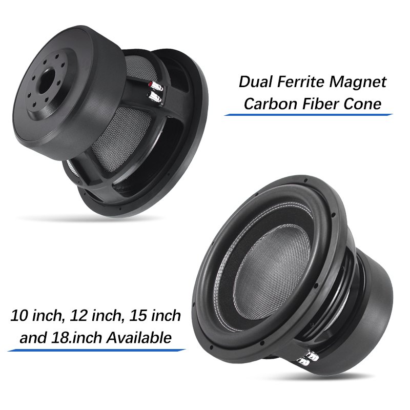 2000W Car Bass Speaker Car Audio Subwoofer 10 12 15 18 Inch 4000w Subwoofers for Cars