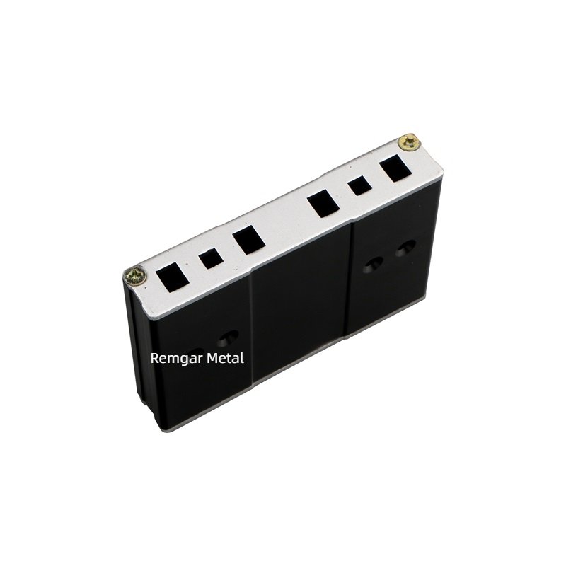 Custom Black Anodized Extruded Heatsink Profile Heat Sink Radiator Enclosure Extrusion Aluminum Audio Power Car Amplifier case