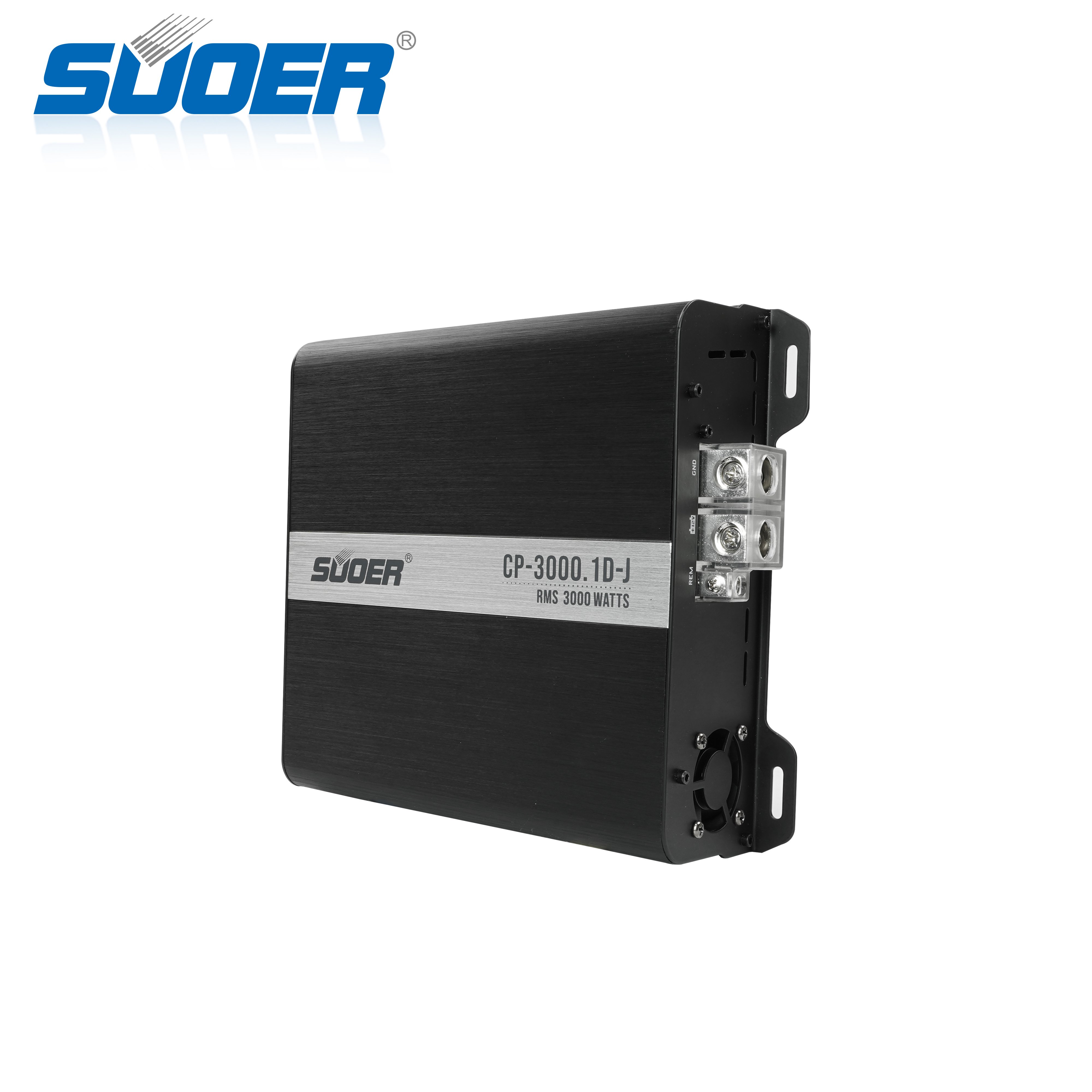 Suoer 2000/3000/5000/8000 Watts Mono Channel Class D Car Amplifier