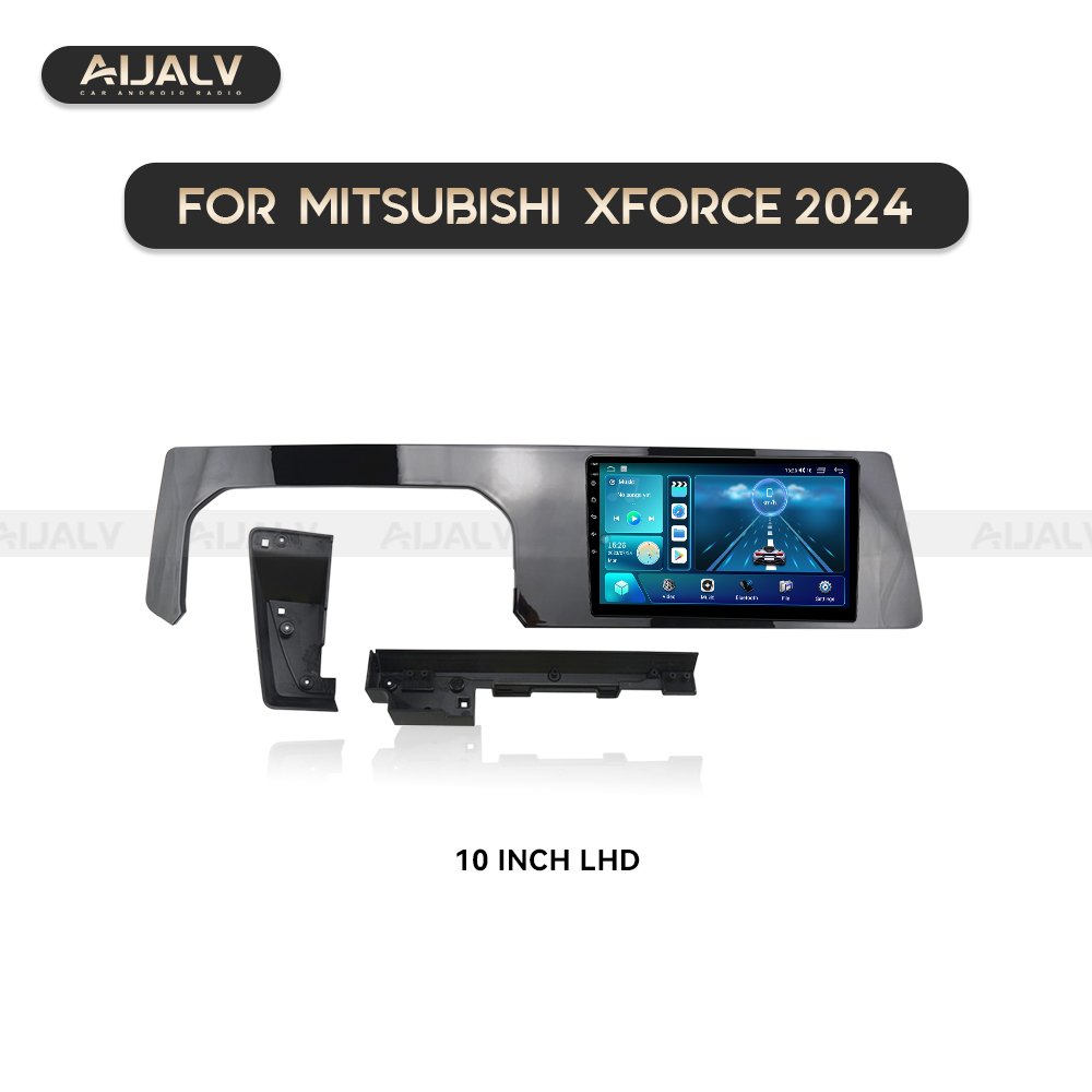 Aijia Hot Selling Chinese Production For 10in Mitsubishi Xforce 2024 Console Faceplate Harness Wiring Cable Car Accessories