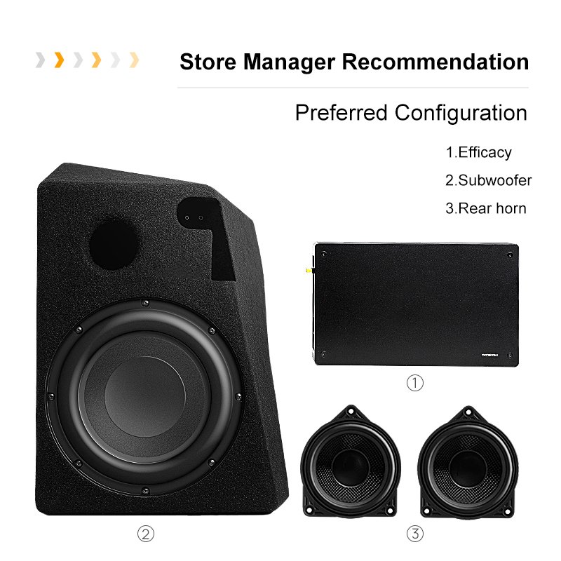 Car Audio System Sound Subwoofer Speaker for tesla Model 3 Y Car Radio Stereo Amplifiers Bass Speaker Subwoofer
