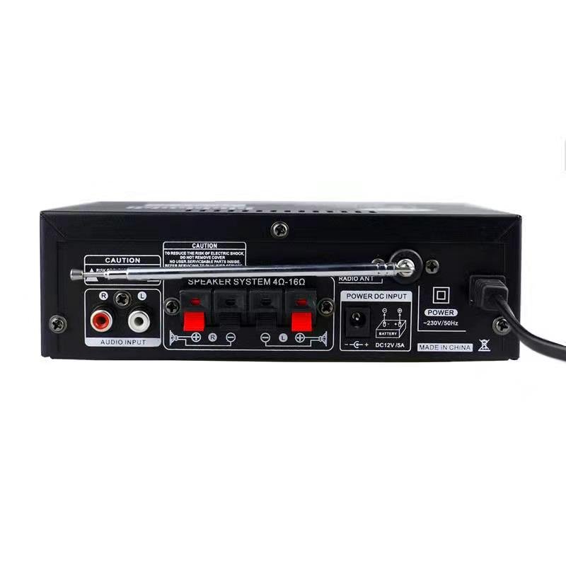 Loudspeaker Power Amplification Card U Disk Radio 12V220V Power Amplifier BT-298A