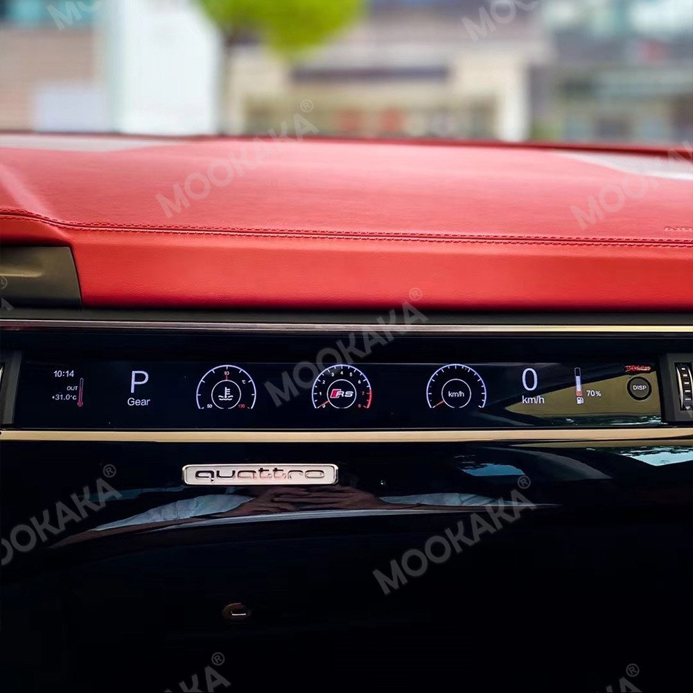 Factory Price Car Instrument Dashboard Display Android for Audi B9 Copilot Multimedia Screen Dashboard LCD Copilot Display