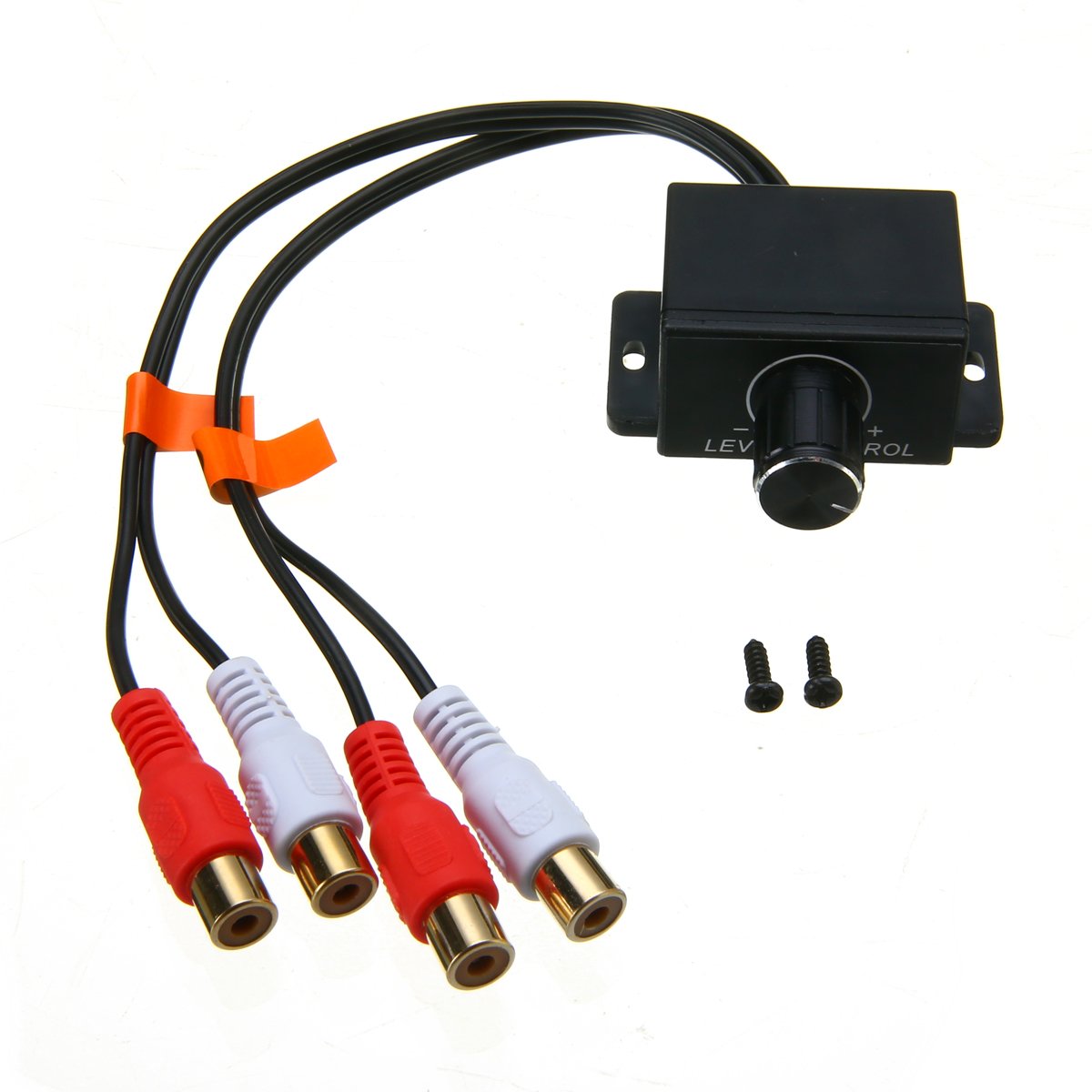 C0019 New Universal Car Audio Amplifier Bass RCA Level Remote Volume Control Knob LC-1