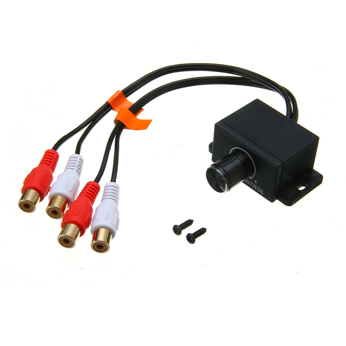 C0019 New Universal Car Audio Amplifier Bass RCA Level Remote Volume Control Knob LC-1