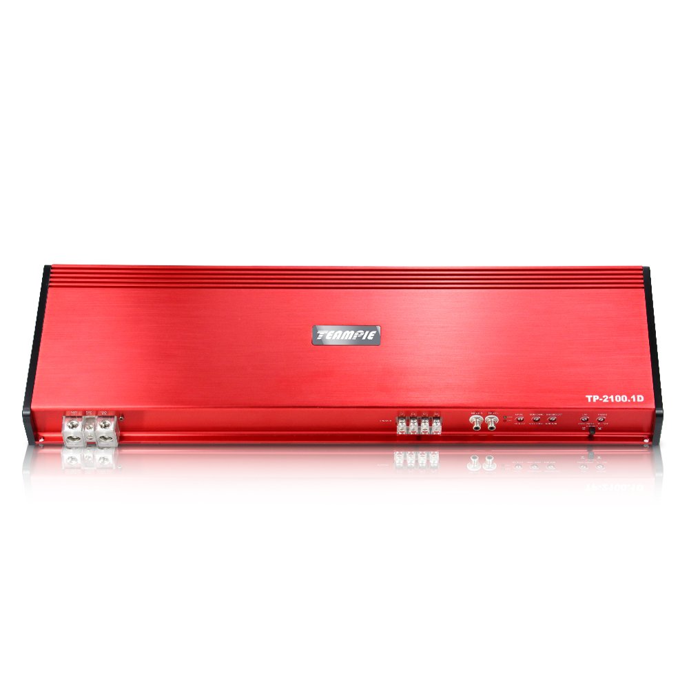 Teampie OEM High Power Class D Monoblock Car Power Amplifier With 2000W Rms TP-21OO.1D