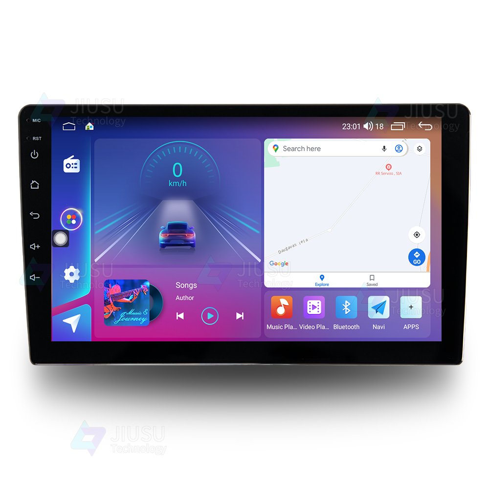 9inch Universal Android 13 Car Radio Stereo QLED Carplay Touch Screen Display Multimedia Video Player System