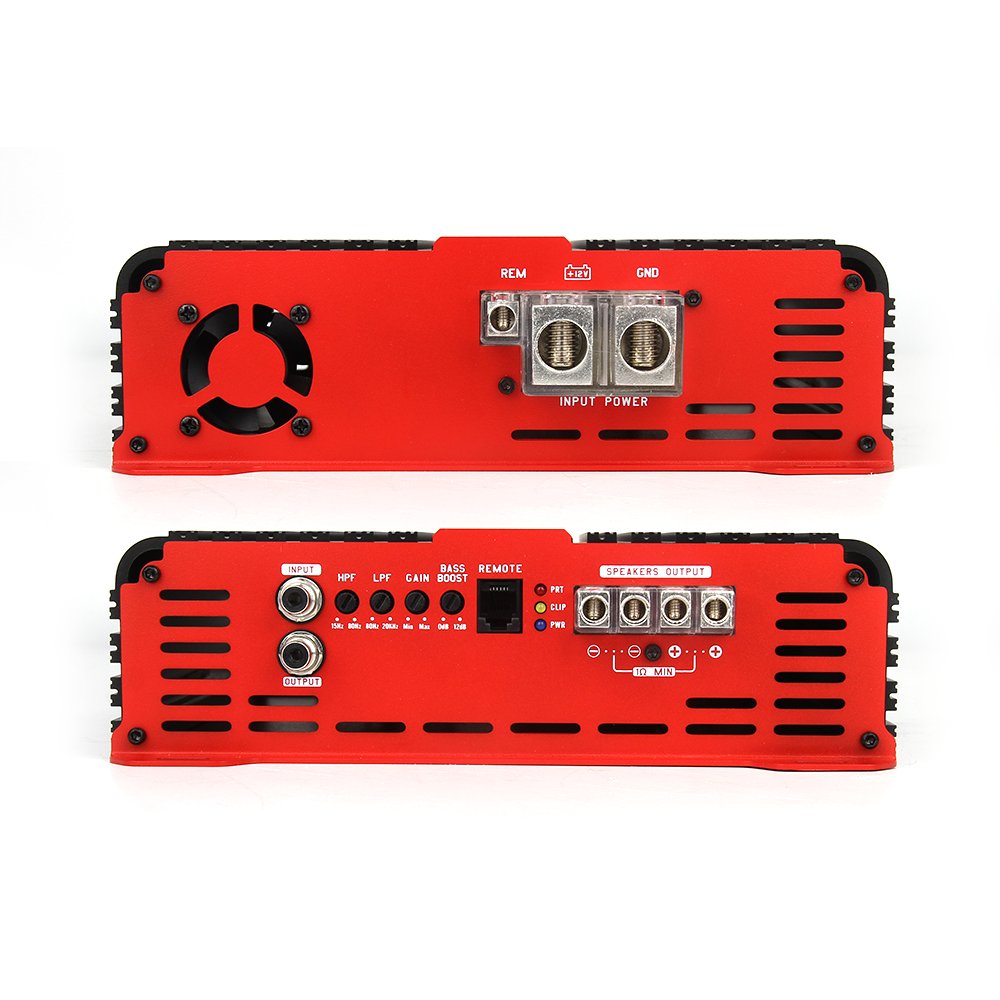 QMF BP-3000.1 Full Range Power Amplifier Class d Monoblock Amplifier RMS 3000W 12V Good Sound Quality Amplifier