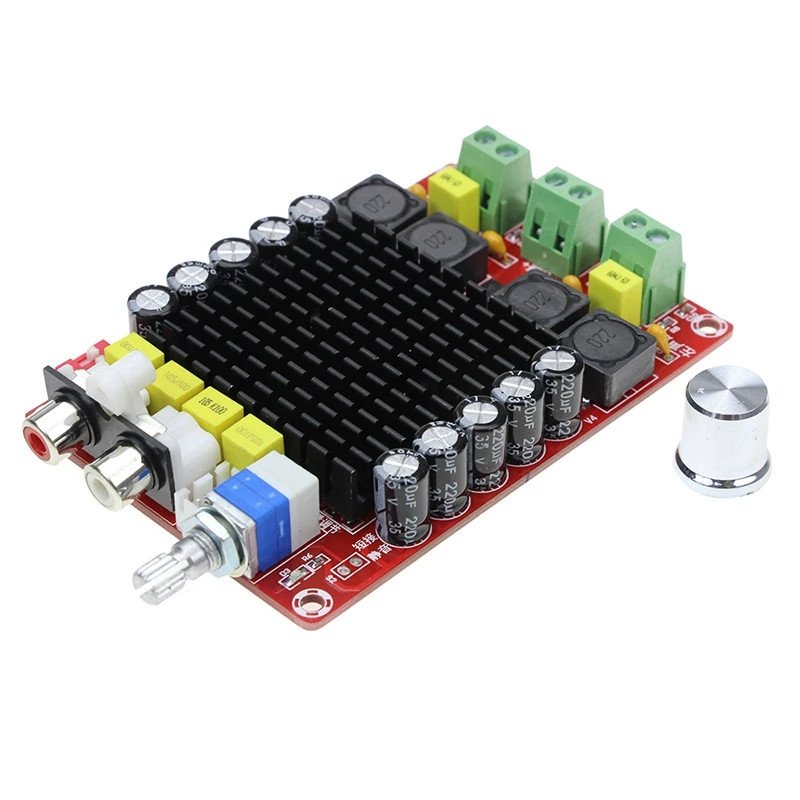 TDA7498 DC 14-34V Amplifier Board of Class D 2X100W Dual Channel Ultra High Power Digital Power Amplifier Board XH-M510