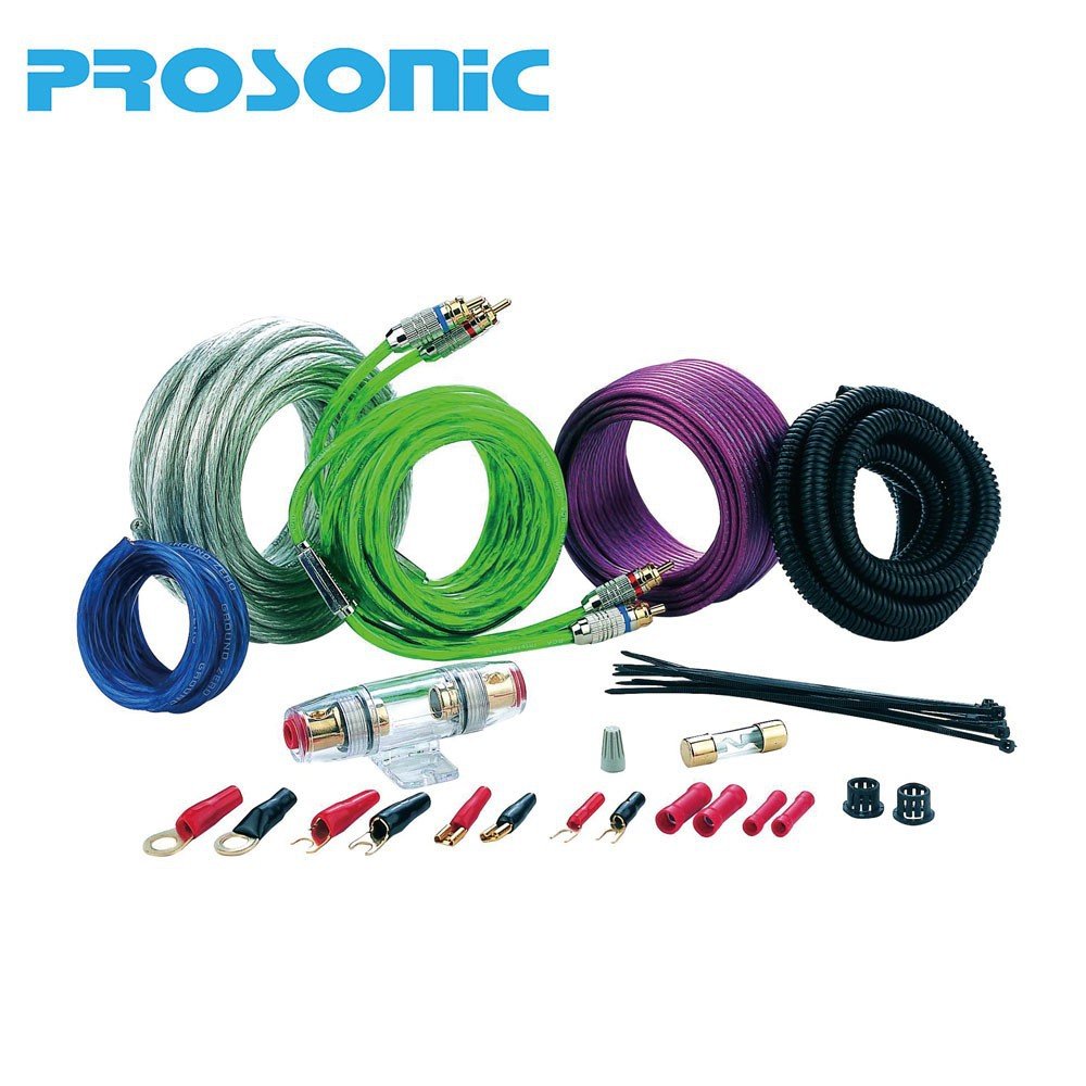 High Quality 4/8/10Awg Professional Audio Video Cable Car Speaker Subwoofer Amplifier Audio Wire Car Audio Cable AMP Kit