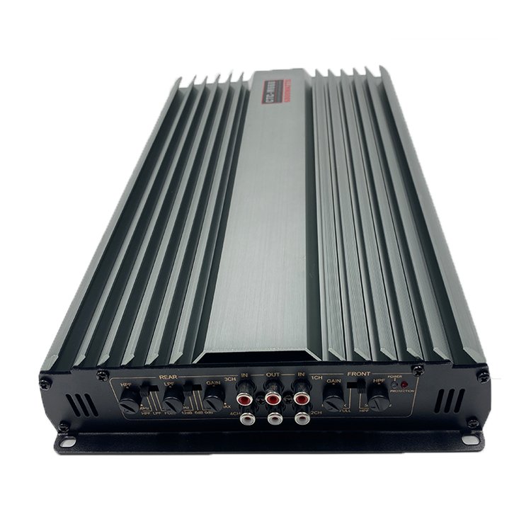 Best Price Peak Power 6800W Car Audio Amplifier 12V 60W*4 Channel Class AB Car Amplifier Amp 4 Channel Car Subwoofer Amplifier