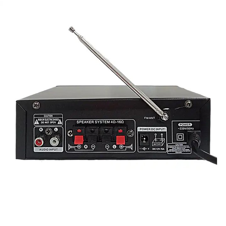Power Mini Amplifier Low Price Usb Best Sounding Portable Cheap 12V Bluetooth Best Mini Amp Car Audio Receiver With Remote