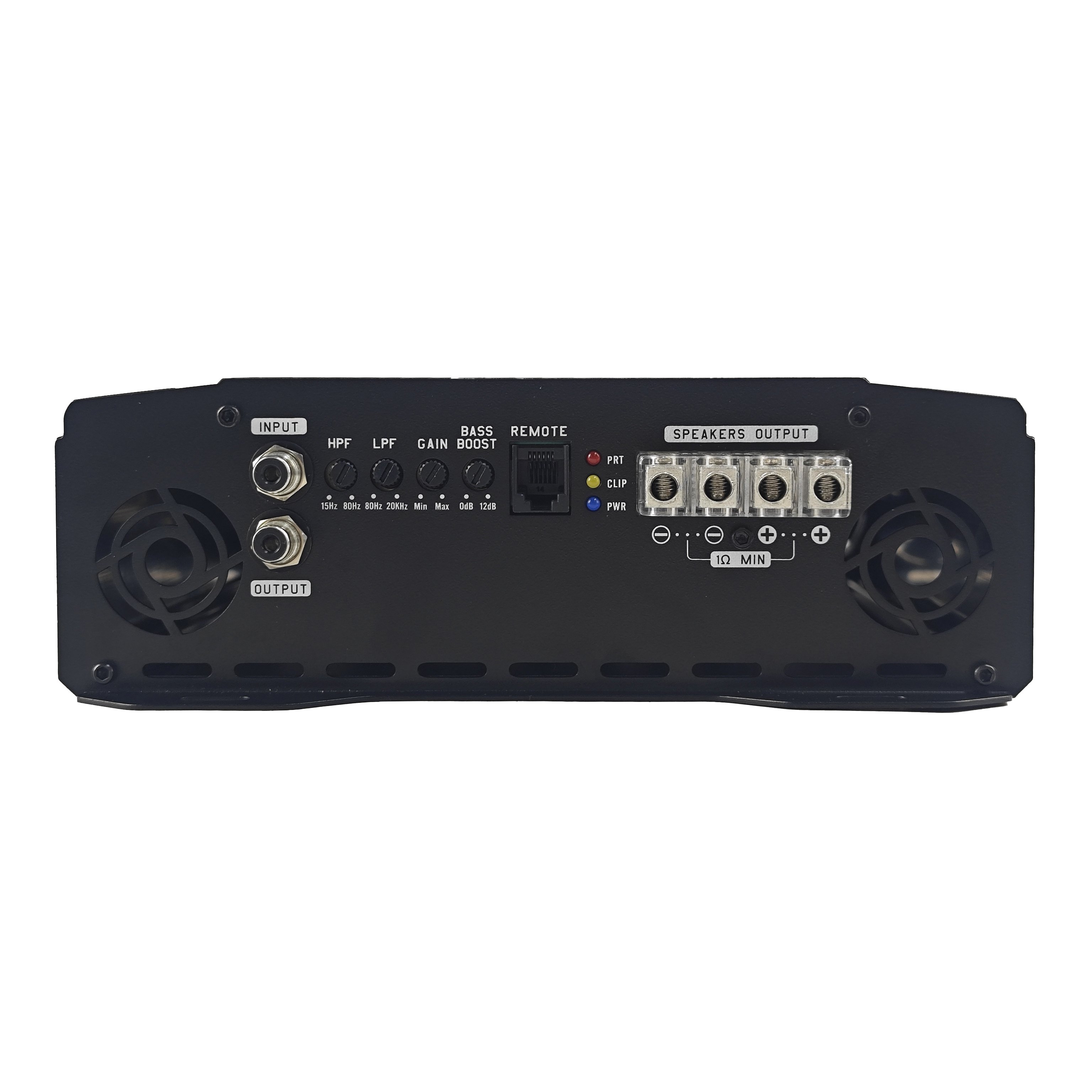 Single Channel 12V Auto RMS Monoblock Class D Car Amplifier With Aluminium Crossovers for Subwoofer Car Audio Car Audio Mono Amp