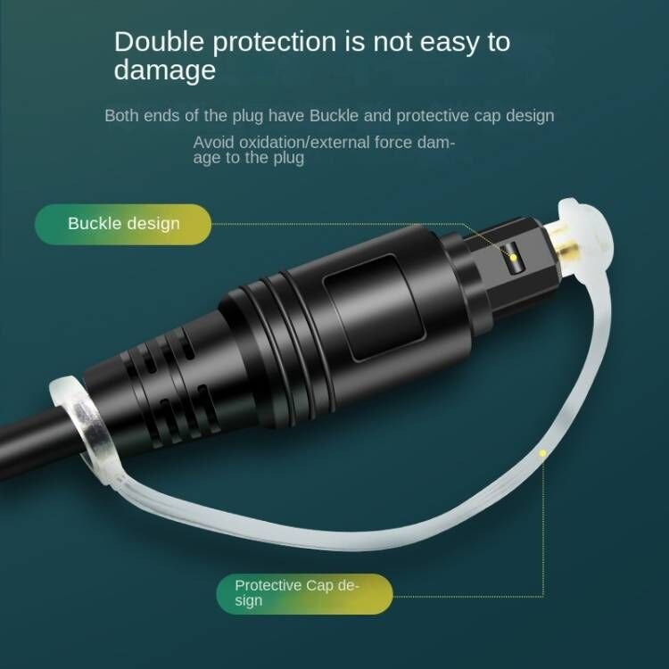 XXD Factory Wholesale 4.0mm Diameter Gold Plated Audio Optical Cable Toslink Connectors Power Amplifier Cable