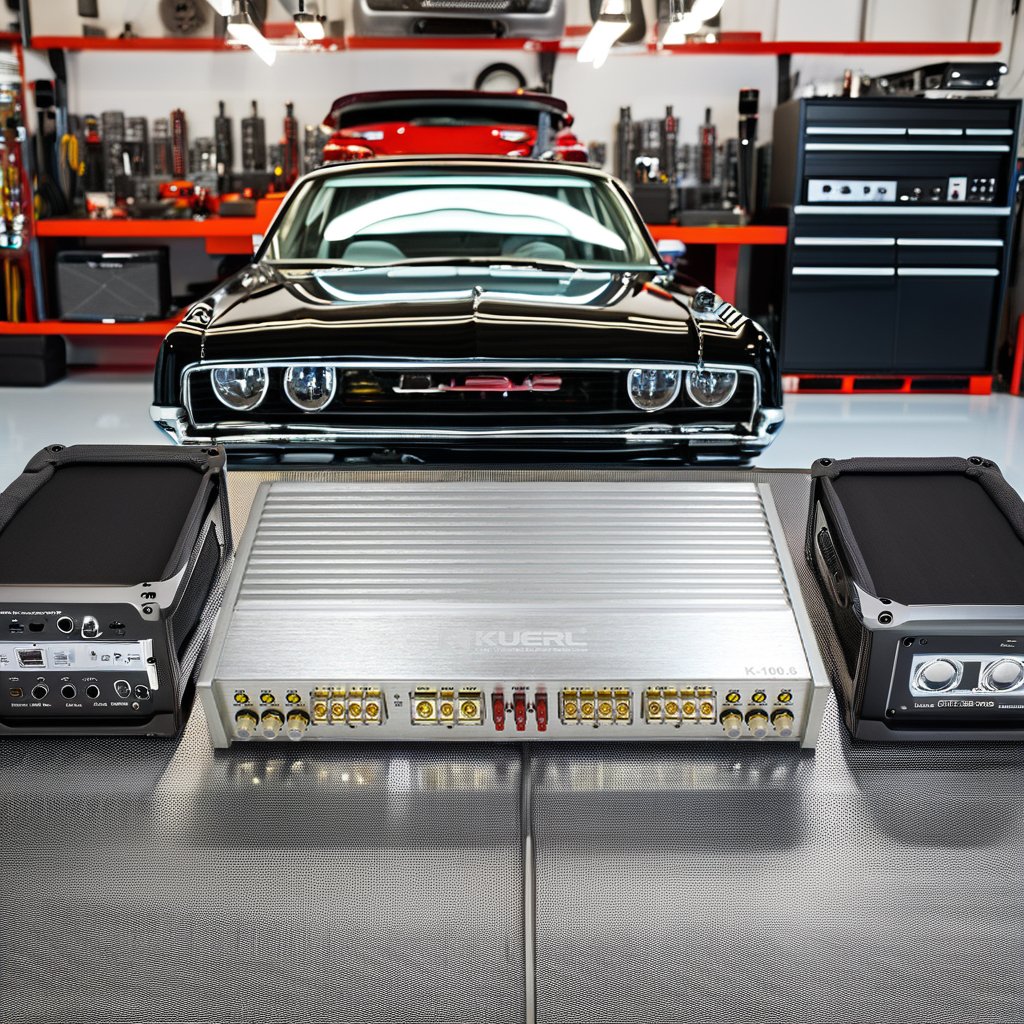 Newly Wholesale AB Class High-Power 6*100W 6-Channel Car Audio Power Amplifier for Car Audio Modification