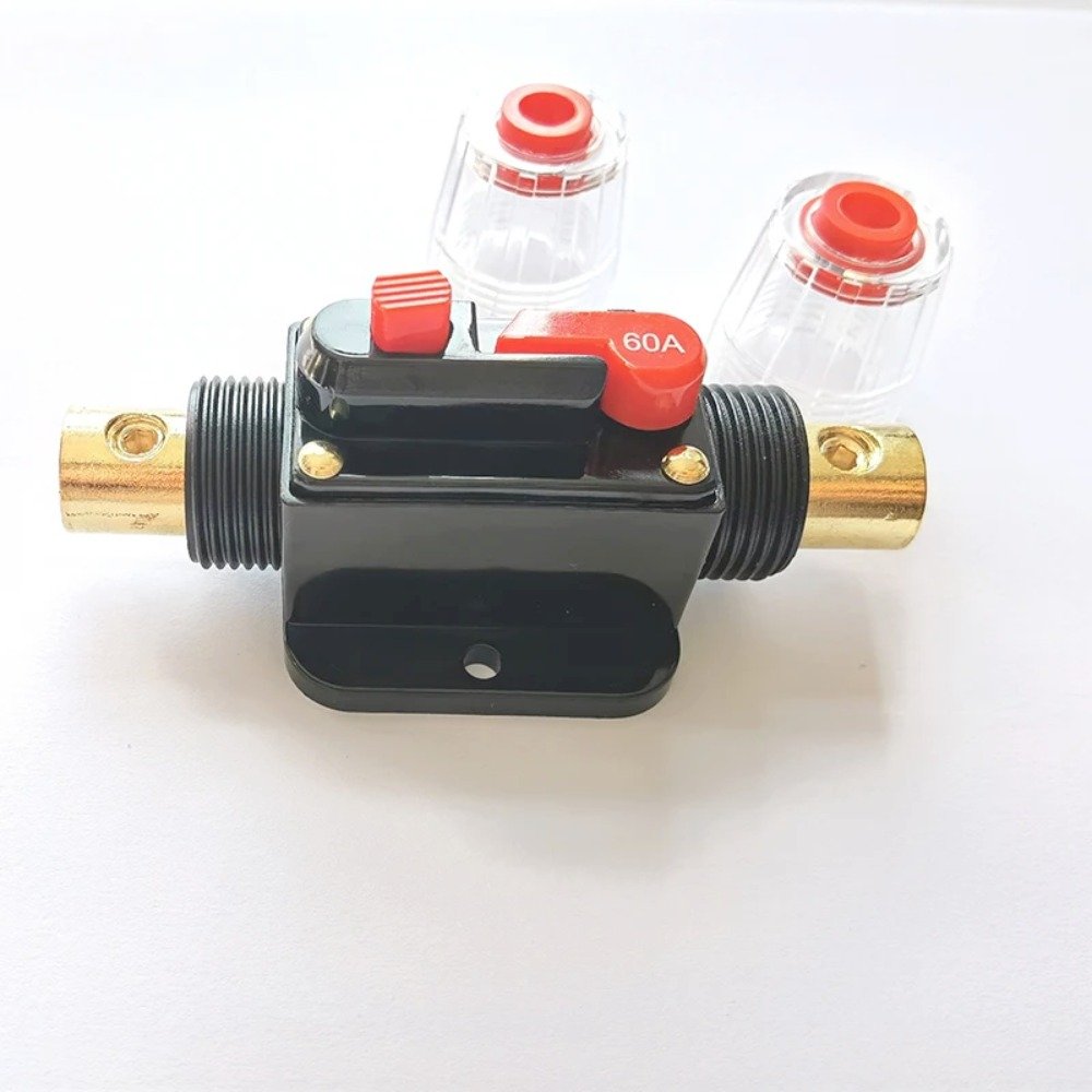 150/100/50/30/40/60/80A 12V24V Car Truck Audio Modification Stereo Amplifier Circuit Breaker Automatic Reset Fuse Holder Switch