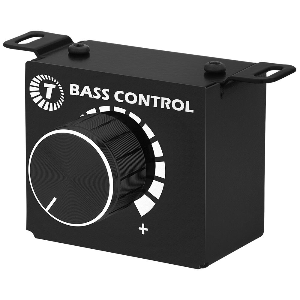 Taramps Universal Bass knob Control Car Bass Controller Volume Knob Amplifier RCA Audio ON/Off for Amp, Black, Small, Adjuster