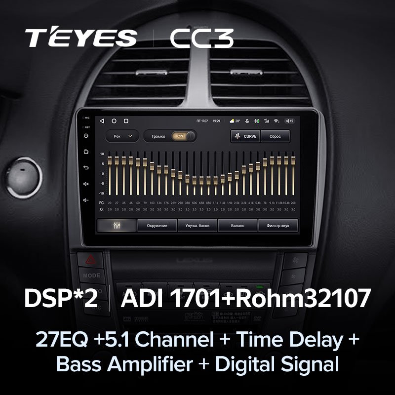 TEYES CC3L CC3 2K for Lexus ES350 5 V XV40 2006 - 2012 Car Radio Multimedia Video Player Navigation Stereo GPS Android 10