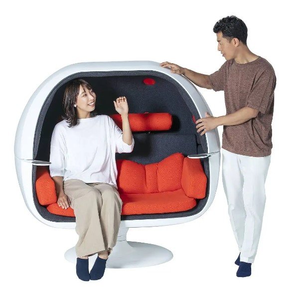 2024 New Products Consumer Electronics Best Home Theater System Egg Chair with Arms