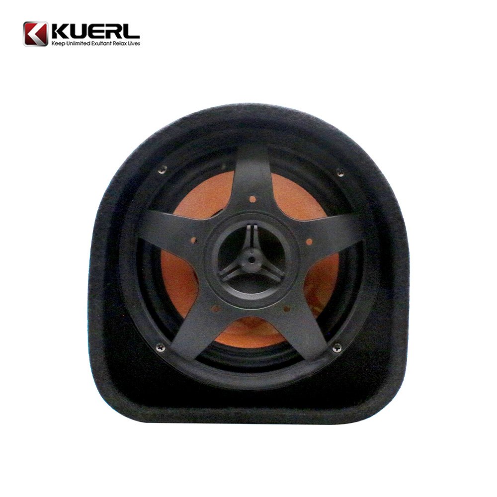 8" Active Tunnel Subwoofers Bass Tube 8 Inch Enclosure Car Sound Speakers Box Super Heavy Bass Round Subwoofer With Amplifier