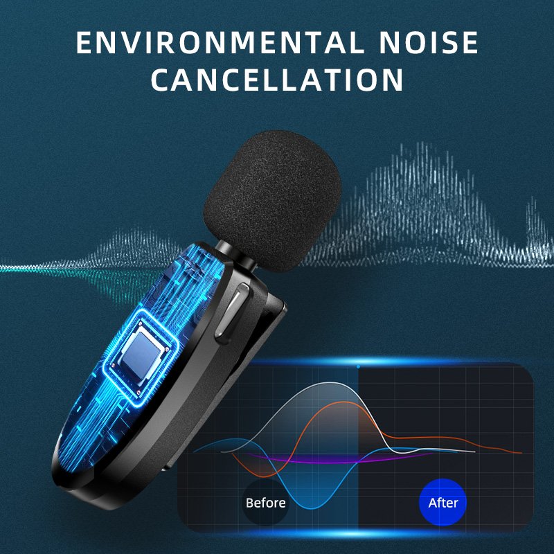 VIMAI Mini Microphone Wireless Professional microphone transmittand Good Performance Highly Experience Sound Microphones