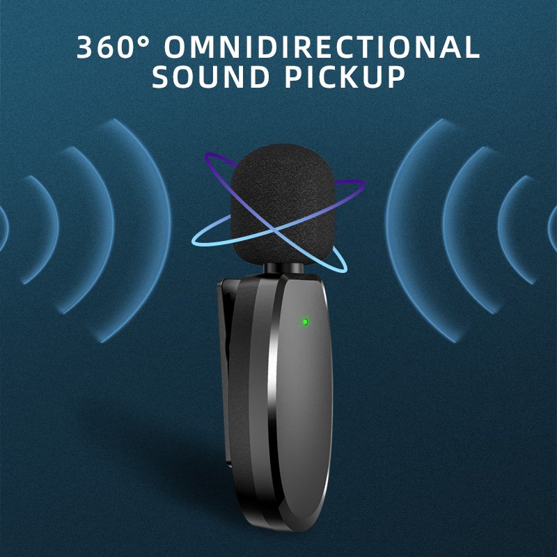 VIMAI Mini Microphone Wireless Professional microphone transmittand Good Performance Highly Experience Sound Microphones
