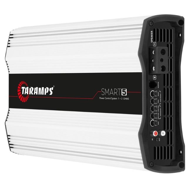 Taramps Smart 5 Digital Amplifier 5000 Watts RMS Multi Impedance 1 to 2 Ohms Power Control System Monoblock Car Audio