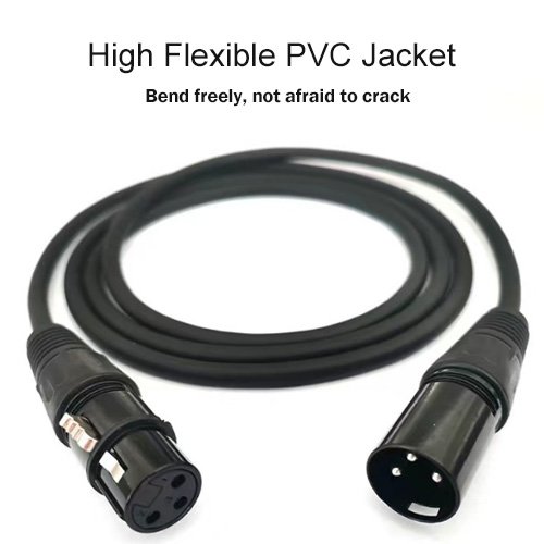1M 2M 3M 5M XLR Cable Male To Female M/F Audio Cable Cord For Microphone Mixer Hifi Xlr Cable