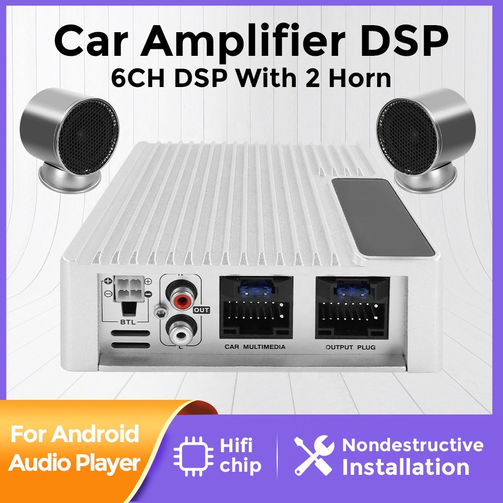 MEKEDE Wireless BT Music Support Adjustment Android Audio Player Host DSP APP Linkage Control for Universal Car Amplifier DSP